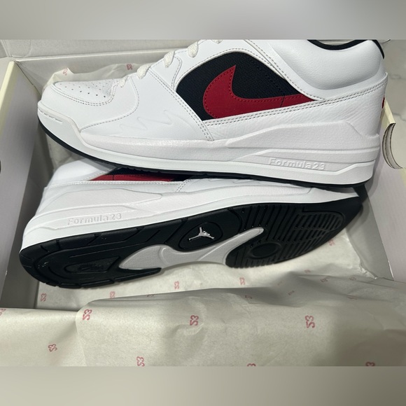 Jordan stadium 90 11.5 men’s White/Red/Black RARE NIB - Picture 2 of 9